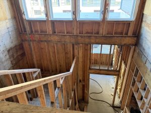 upper hall looking down upper hall looking down